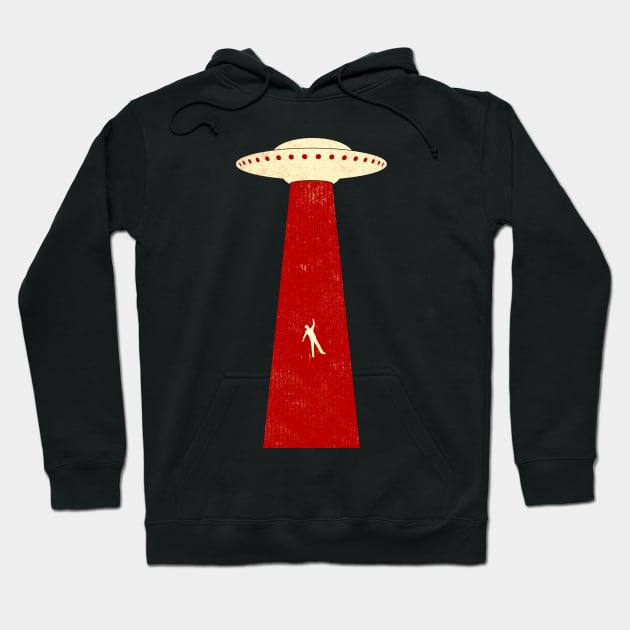 Spaceship beam Hoodie by Drop23